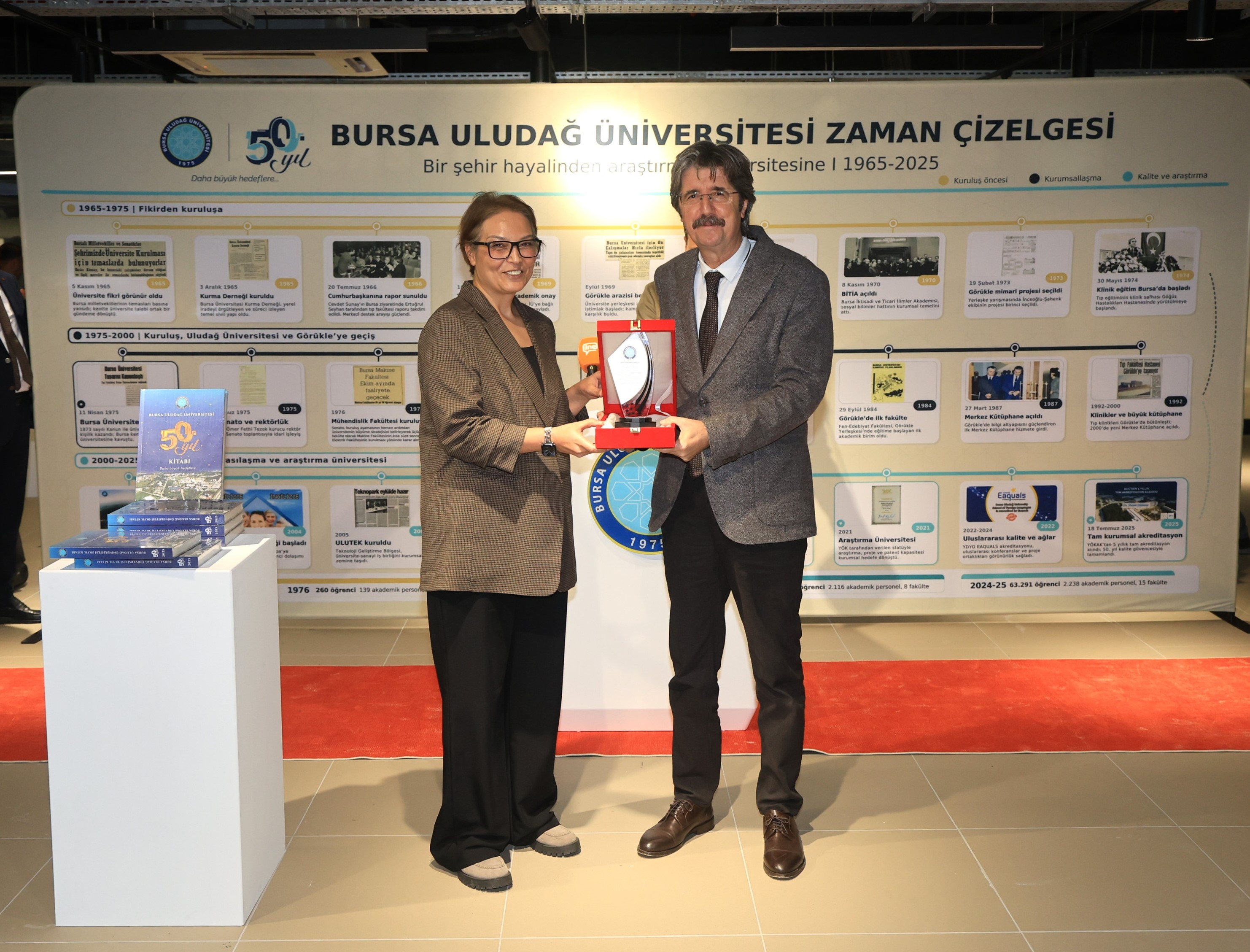 BUÜ’de Merkezi Derslik ve Rektörlük Binası ile Sanat Galerisi’nin açılış töreni yapıldı